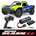 TRAXXAS TRX108164-1-YLW TRAXXAS MINI-Slash BL-2S 4x4 gelb 1/16 Short Course RTR