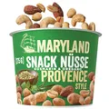 Maryland Snack Nüsse Provence 275g Becher – Mediterran gewürzte Nussmischung mit gerösteten Erdnüssen, Cashewkernen und Mandeln – Würze aus Rosmarin & Oregano (1 x 275g)