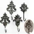2x Design Kleiderhaken Metall Keramik Wandhaken Hut-Haken Mantel-Haken Garderobe