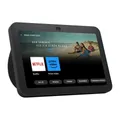Amazon Echo Show 8 (3. Gen. 2023), anthrazit Smarter HD-Touchscreen mit 3D-Audio