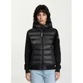 Atos F Damen Steppjacke Kapuze Schwarz XL - Schwarz - XL