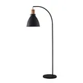 Lindby Trebale Stehleuchte Stehlampe Lampe Wohnzimmerlampe Leuchte Schwarz Holz