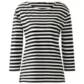 Oui Langarmshirt SOLEILA schwarz 42