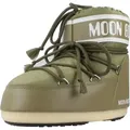 Kaufen Sie den Moon Boot Icon Low Khaki bei Kicksshop. Kultiger grüner Uni-Schneestiefel mit warmem Design und bequemer Passform. - Grün - 33-35