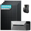 Anker SOLIX Solarbank 2 E1600 Pro Balkonkraftwerk Speicher mit 500Wp Solarmodul Set - 2000Wp ‚Äì 4 Module üî• / Ohne Erweiterungsakku / Ohne HAL