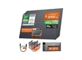 2000W + Anker 2 PRO Solarway® All In One Balkonkraftwerk mit Speicher 2000W komplett Steckdose - 1,6 kWh Anker Solix 2 PRO Speicher - Solaranlage Komplettset - 500W bifaziale Solarmodule & Anker Speicher & Zubehör