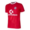 COPA Football - Retro Fußballtrikot Herren - FC Bayern München 1988/89 - Rot - 100% Polyester - Größe S