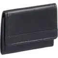 extra kleine Minibörse schwarz, Leder - Schwarz