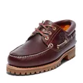 Timberland Authentics FTM_3 Eye Classic Lug 50009, Herren Bootsschuhe, Rot (Burgundy Pull Up), EU 45