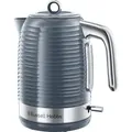 RUSSELL HOBBS Wasserkocher Inspire Grey 24363-70 2400W 1,7L Schnellkochfunktion - Grau