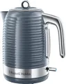 Russell Hobbs Wasserkocher 2436370, 2400 W, 1,7 l, silber/grau