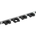 Meister Gerätehalterleiste 510 Mm - Geräteleiste & 4 Gerätehalter - Aluminium - Leichte Montage