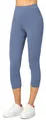 Merry Style Damen Leggings 3/4 Capri Leggings aus Viskose MS10-144 (Jeans, XS)