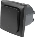 C-Line Presto Inprojal CBE 12 Volt Schalter Trittstufe + Rahmen + Isodose Wohnmobil Wohnwagen Boot schwarz
