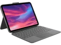 LOGITECH Combo Touch für iPad 10. Generation, abnehmbares Tastatur Case Graphite