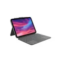 Combo Touch für iPad – Tastatur-Case mit Trackpad, Oxford Grey (DE)