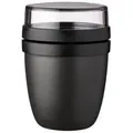Mepal | Lunchpot mini Ellipse | perfekter Begleiter für Müslis, Joghurts, To-Go Snacks | vielseitig: Tiefkühler, Mikrowelle & Spülmaschine tauglic