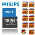 Philips Philips microSD Speicherkarte Ultra Pro 64 GB U3 Speicherkarte (U3 4K) 64 GB, UHS-I Class10)
