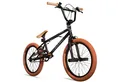 bergsteiger BMX-Rad Halifax 20 Zoll, 360° Rotor-System, Freestyle, Mädchen, Jungen, 1 Gang, U-Bremse