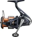 SHIMANO Nasci FD, C3000HGFD, Beidhändig, Spinning Angelrolle, Frontbremse, NASC3000HGFD