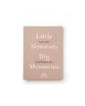 PrintWorks Bookshelf Album - Kleine Moments Big Memories Bücherregal Alben Haus Dekoration, Weiß, Einheitsgröße
