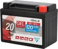 Cartec Gel Motorradbatterie YB4L-B 4Ah 120A  Motorradbatterie