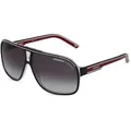 Carrera GRAND PRIX 2 Herren-Sonnenbrille Vollrand Quadratisch Acetat-Gestell, schwarz