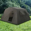 Gruppenzelt Zelt Oliv mit Boden Outdoor Camping 6 Person Army Tent