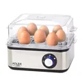 Adler AD 4486 Eierkocher für 8 Eier Abschaltautomatik mit akustischem Signal
