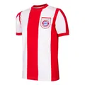 COPA Football - Retro Fußballtrikot Herren - FC Bayern München 1971/72 - Rot - 100% Baumwolle - Größe S