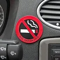B71 3er Set 3D Aufkleber "NO Smoking" - Nichtraucher Pictogramm Sticker für Auto-Türen und Innen-/Außenbereich - Rauchen Verboten Aufkleber für glatte, staubfreie Oberflächen