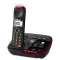 Panasonic KX-TGM420EXB schnurlos DECT Telefon Anrufbeantworter Freisprechfunktio