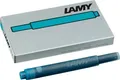 LAMY Tintenpatronen, türkis - Packung mit 5 Stück, 5 Stück
