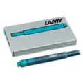 5x LAMY Tintenpatronen T10 825 TÜRKIS für Füller Füllhalter Safari Al Star usw