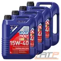 4x 5 L = 20 LITER LIQUI MOLY TOURING HIGH TECH 15W-40 MOTOR-ÖL MOTOREN-ÖL