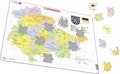 Puzzle - Thüringen (politisch) | Puzzle | Larsen | EAN 7023850221336