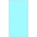 Donau Trennblätter, karton, 1/3 a4, 235x105mm, 100stk, blau (40948875)