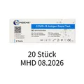 20×Clungene Laitentest Haltbar 08/2026 Antigen Corona Schnelltest Nasal Test