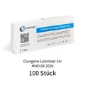 100×Clungene Laientest Haltbar 08/2026 Antigen Corona Schnelltest Nasal Test 1er