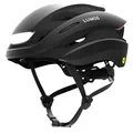 Lumos Ultra Smart-Helm | Fahrradhelm | Vorder- und Rücklicht (LED) | Blinker | Bremslichter | Bluetooth-Verbindung | Erwachsene: Herren, Damen (Charcoal Black, Größe: M-L) MIPS