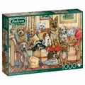 Jumbo Spiele Falcon Gathering on the Couch Puzzle Erwachsenenpuzzle 1000 Teile
