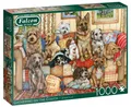Puzzle 1000 Falcon Zbiórka na kanapie G3
