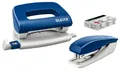 LEITZ Heftgerät- & Locher-Set, blau