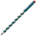 Ergonomischer Dreikant-Bleistift für Rechtshänder - STABILO EASYgraph in petrol - Einzelstift - Härtegrad 2B