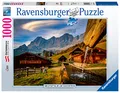 Ravensburger Puzzle 17173 17173-Neustattalm am Dachstein-1000 Teile Puzzle für Erwachsene und Kinder ab 14 Jahren, Yellow