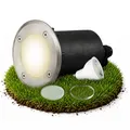 Bodeneinbaustrahler MARNE Edelstahl IP67 gebürstet 3W neutralweiß Gartenspot