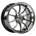 1x TOMASON TN8 hyperblack diamond polished with Steel lip 8.5Jx19 5x120 ET35