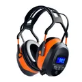 Gardtech Gehörschutz mit Bluetooth & DAB+/FM Radio MP3 Player, NRR 29dB Lärmreduzierung Kopfhörer mit LCD-Display, Wiederaufladbar für Garten, Werkstatt, Mähen