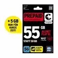 congstar Prepaid ALLNET XL SIM-Karte ohne Vertrag 5G mit 25 Mbit/s