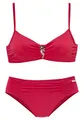 Lascana Damen Bügel-Bikini mit Pailletten